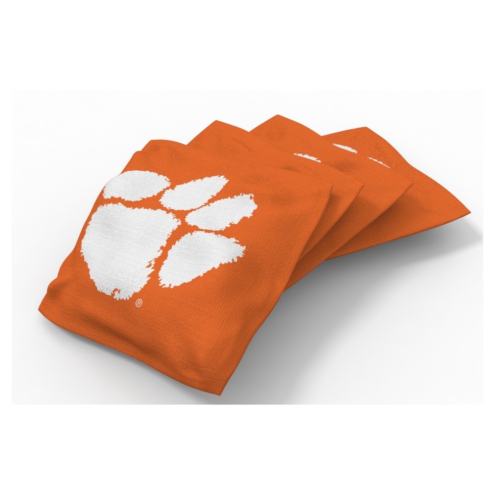 UPC 888759109331 product image for NCAA Clemson Tigers Wild Sports 4pk Regulation Bean Bag Set | upcitemdb.com