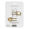 Kristin Ess The Chain Hair Clip - 2ct - 2 of 4