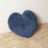 Anybear 16x14 Blue Heart Tufted Cotton Cushions - 2 of 4