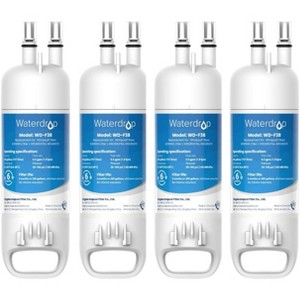 Waterdrop EDR1RXD1 Replacement for Everydrop Filter 1 Refrigerator Water Filter, 4 Pack - 1 of 4