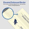 Avery Printable Tent Cards, 3.5" x 11", Ivory with Embossed Border, 50 Blank Place Cards for Laser or Inkjet Printers (5915) - 3 of 4