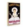 Stupell Industries Vermouth Vintage Lady Advertisement Black Framed Floater Canvas Wall Art - 3 of 4