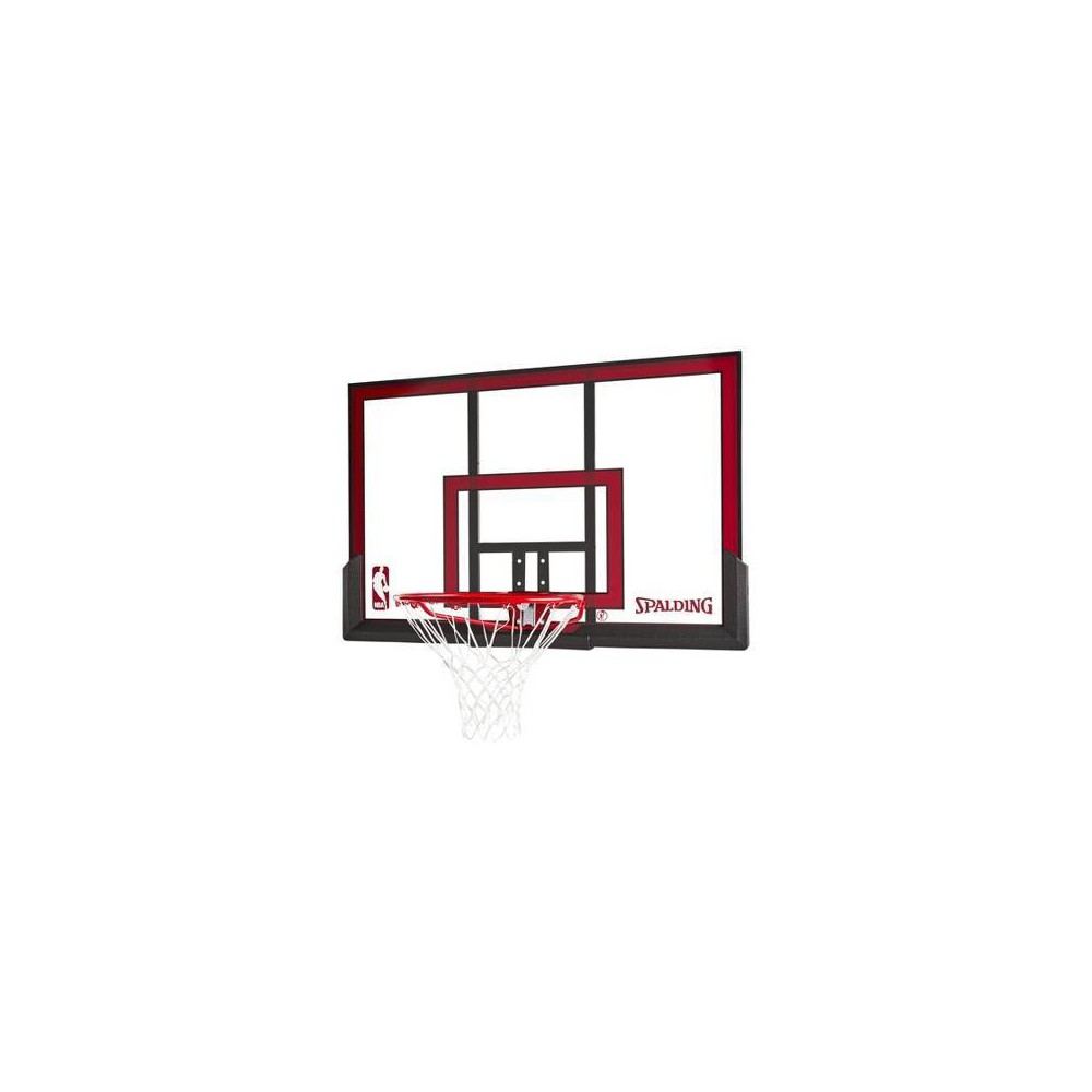 UPC 689344326818 product image for Spalding Polycarbonate Backboard and Rim Combo - 48 | upcitemdb.com