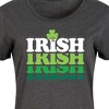 Women's - Instant Message - Irish Retro Repeat Graphic T-shirt Dress - 2 of 4