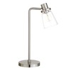 Hudson and Canal 21" Tall Table Lamp with Glass Shade - 2 of 4