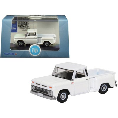 white toy pickup truck