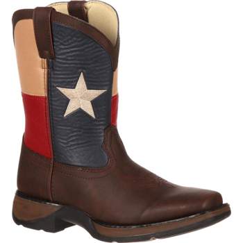 LIL' DURANGO Kids' Texas Flag Western Boot