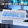 AULA F99 Pro 95% Mechanical Keyboard, Tri-Mode BT5.0 2.4GHz, Hot Swappable, RGB, Knob, Blue - 4 of 4