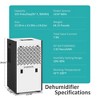 Kesnos 155 Pint Commercial Dehumidifier for Home & Basements up to 8000 sq ft - 2 of 4