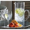 tagltd Bubble Glass Clear Glass Tall Pitcher, 4.5L x 4.5W x 12.0H Inch, 68 oz, - 3 of 4