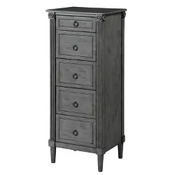 Latimer Traditional 5 Drawer Slim Chest - HOMES: Inside + Out
