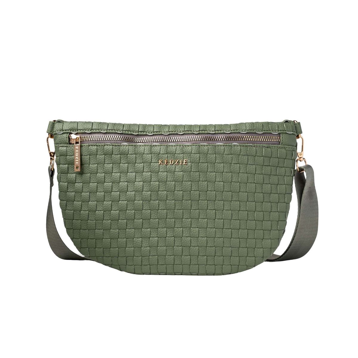 KEDZIE Terrace Woven Crossbody Bag Adjustable Strap for Women - thumbnail 6