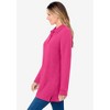 Woman Within Plus Size Long-Sleeve Polo Shirt - 4 of 4
