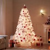 Yaheetech 4.5Ft/6Ft/7.5Ft/9Ft/12Ft Pre-lit Spruce Artificial Christmas Tree with 150 Incandescent Warm White Lights - 2 of 4