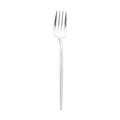Smarty Had A Party Silver Moderno Plastic Dessert Forks - 240 pcs