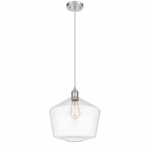 Cindyrella - 1 Light Cord Hung Mini Pendant In Industrial Style-13.5 Inches Tall and 12 Inches Wide - 1 of 1