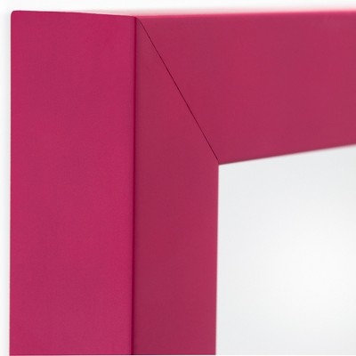 Raspberry Pink 4x6 Solid Wood Wall Picture Frame