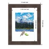 Amanti Art Whiskey Brown Rustic Wood Picture Frame - 4 of 4