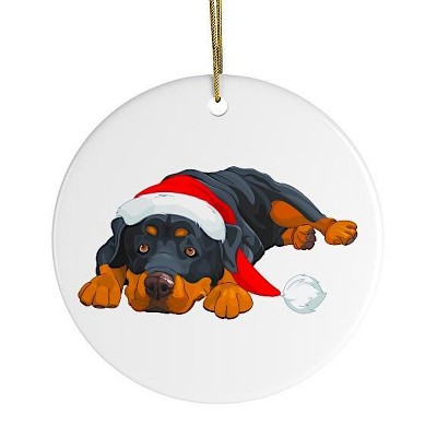 Rottweiler Christmas Ornament| OrnamentallyYou