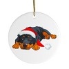 Rottweiler Christmas Ornament| OrnamentallyYou - 4 of 4