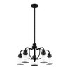 Livex Lighting Lawrenceville 5 - Light Chandelier in  Black - 2 of 4