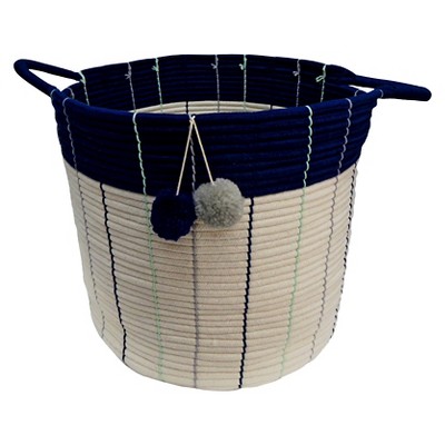 large toy basket with lid