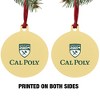 Cal Poly Primary Logo Aluminum Holiday Christmas Tree Ornament - 2 of 4