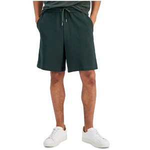 Armani Mens Logo Casual Bermuda Shorts, Green, X-Large - 1 of 1