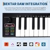 MIDI Keyboard with 8 Drum Pads, Knobs & Display - Compact for Home Studio & DAW - 3 of 4