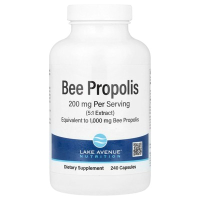 Lake Avenue Nutrition Bee Propolis, 1,000 mg, 240 Veggie Capsules