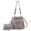MKF Collection Larissa Vegan Leather Women’s Bucket Hobo Handbag with Wallet by Mia K - 2 of 4