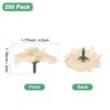Unique Bargains Silk Rose Artificial Flower Heads Bouquet Decor - 3 of 4