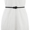 Elerevyo Women's Faux Leather Skinny Belt for Dress Adjustable Knotted Thin Waist Belts - 4 of 4