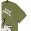 Ladies Tom & Jerry Battle Shirt - Vintage Hanna Barbera Cartoon - Cat and Mouse Curved Hem T-Shirt (Ivory Tom and Jerry, X-Large) - 4 of 4