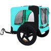 VisioGear Outdoor Foldable Pet Stroller, Dog Stroller with Mesh Screen Layer for Elder Pets, Yellow & Black, 42.52"*31.5"*27.5" - 2 of 4