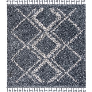 Pro Lux Shag PLX432 Power Loomed Area Rug  - Safavieh - 1 of 4