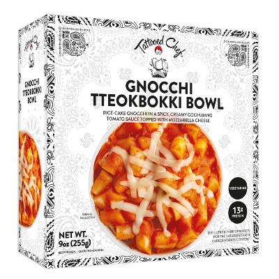 Tattooed Chef Frozen Gnocchi Tteokbokki Bowl - 9 oz