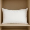 HomeRoots 15" X 23" White Cotton Down Blend Throw Pillow Insert - 2 of 4