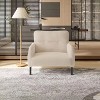 Grungis Corduroy Accent Chairs with Widen Arms,Oversized Living Room Chairs,Comfy Chairs for Living Room,Bedroom - 2 of 4