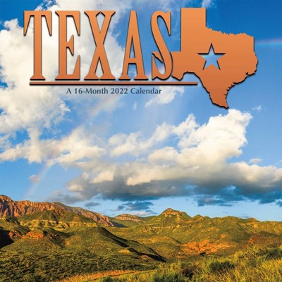 2022 Wall Calendar Texas - Trends International Inc