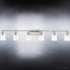 Urban Ambiance Luxury Traditional Bath Light 7.625''H x 48.5''W,  Brushed Nickel Finish,  Esperance Collection, UHP4144 - 4 of 4
