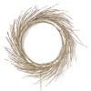Nicbex Christmas Decorations Home Decor Christmas Wreath 24" Paper Wreath with LED Lights Pre-Decorated Holiday Ornaments - 4 of 4