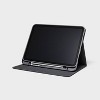 Apple iPad 10th Gen and Pencil Case - heyday™ Black Saffiano - 2 of 4