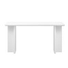 NicBex Modern L-Shaped Console Table,Entryway Table with Solid Wood Veneer,Sofa Table for Living Room,Hallway,Entryway - 4 of 4