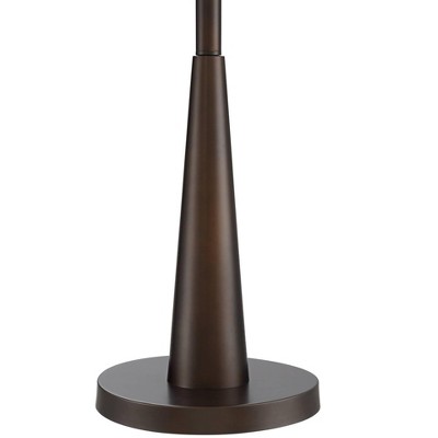 Durango 62" Rustic Edison Bronze Floor Lamp with Sheer Shade
