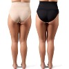 Memoi 2 Pair Women's Full Coverage High Waisted Shaping Briefs - 3 of 4