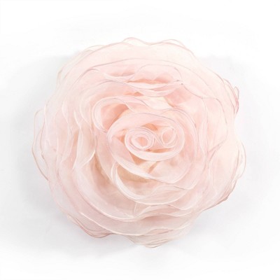 Lush Décor Ruffle Layer Flower Decorative Baby Pillow