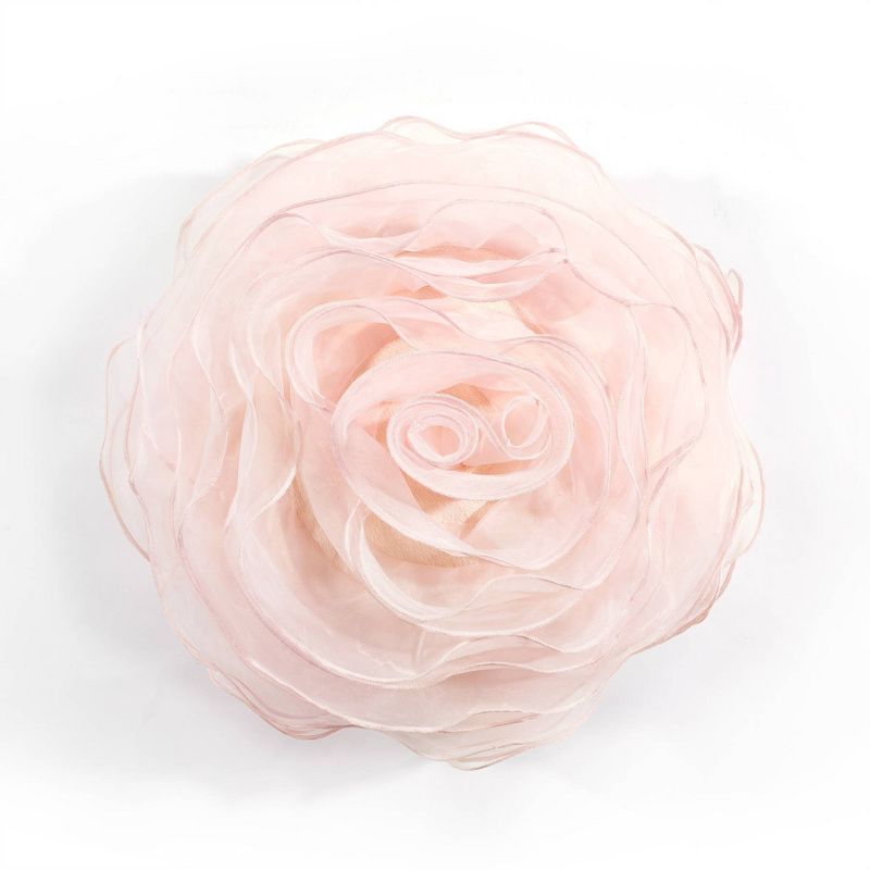 Lush Décor Ruffle Layer Flower Decorative Baby Pillow, 1 of 9