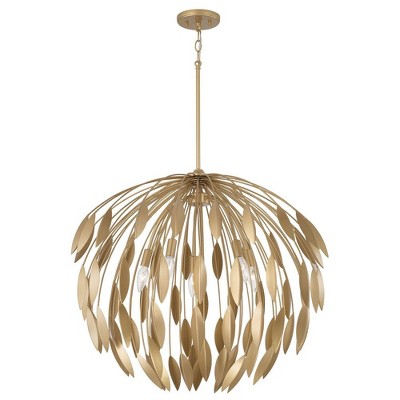 Capital Lighting Margeaux 5 - Light Pendant in  Buffed Gold