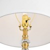 Vienna Full Spectrum Gracie 32" High Brass and Crystal Table Lamp - 4 of 4